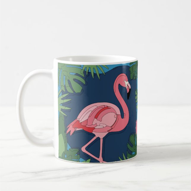 Geo Flamingo Kaffeetasse (Links)