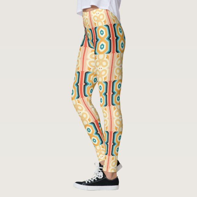 Geo Floral Pattern Leggings (Links)