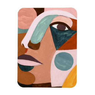 Geo Half Face Magnet