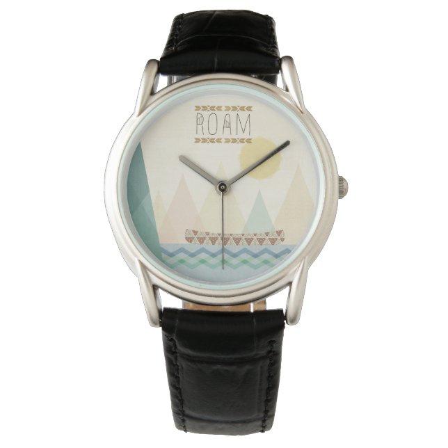 Geo II | Roaming Armbanduhr (Vorderseite)