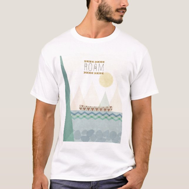 Geo im Freienii | durchstreifen T-Shirt (Vorderseite)