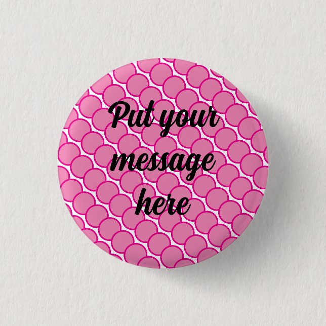 "Geo-Kreis"  Button (Vorderseite)