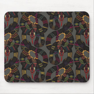 geo-Schlangen Mousepad