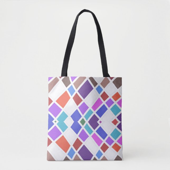 Geo-Taschentuch Tasche (Vorderseite)