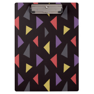 Geo Task Multicolored Klemmbrett