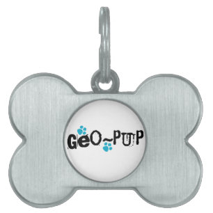 Geo-Welpe Geocaching Erkennungsmarke Tiermarke