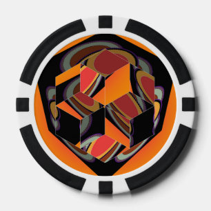 Geo-Würfel Pokerchips