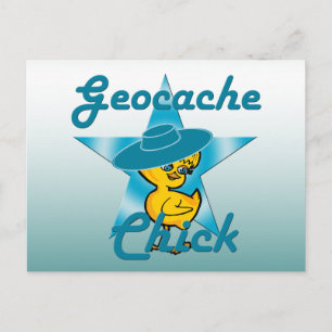 Geocache Chick #7 Postkarte