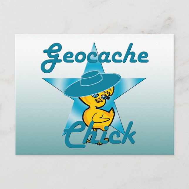 Geocache Chick #7 Postkarte (Vorderseite)