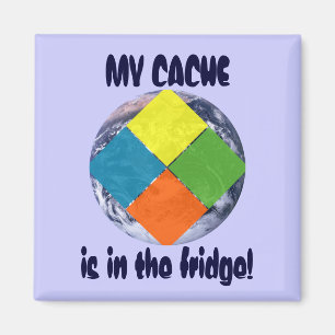 GeoCache-Welt Magnet