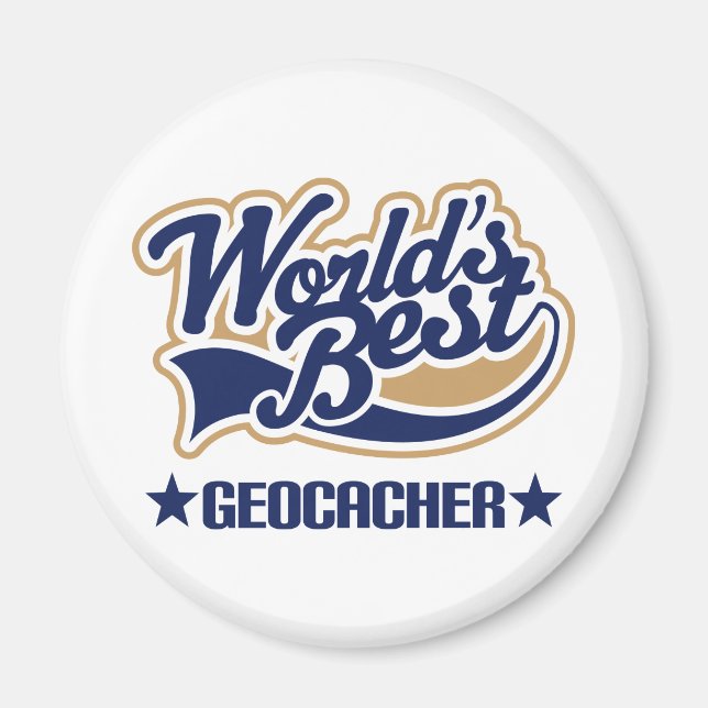 Geocacher Gift Magnet (Vorne)