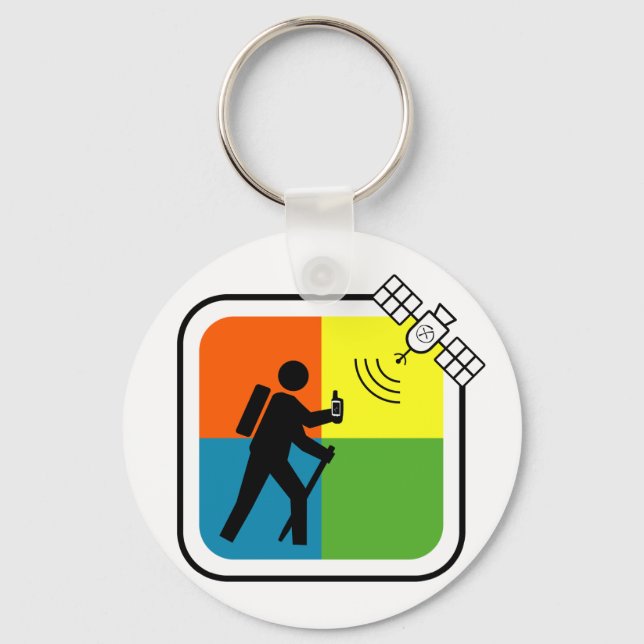 GeoCacher Schlüsselanhänger (Vorderseite)