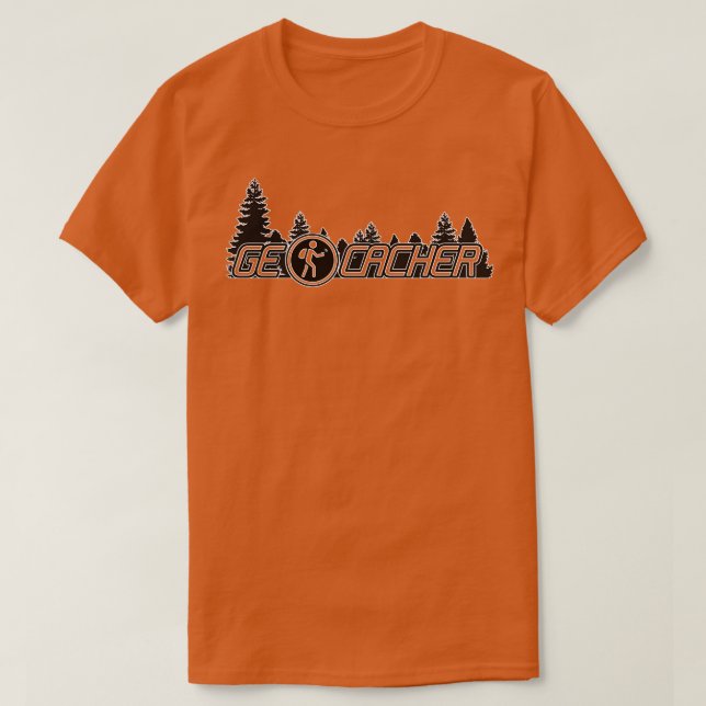 Geocacher T-Shirt (Design vorne)