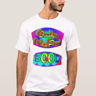 Geocaching 5000 Entdeckungen T-Shirt