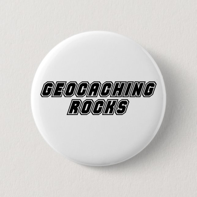 Geocaching Felsen Button (Vorderseite)