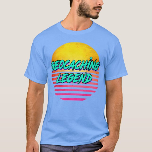 Geocaching-Freunde T-Shirt (Vorderseite)
