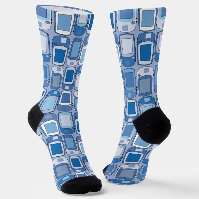 Geocaching-GPS-Navigationseinheiten Socken (Gewinkelt)