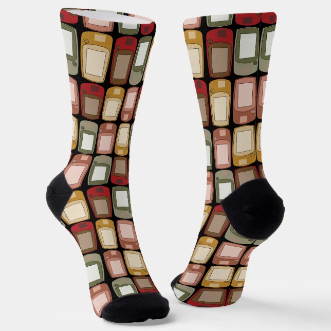 Geocaching-GPS-Navigationseinheiten Socken (Gewinkelt)
