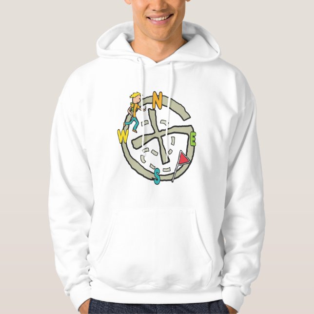 Geocaching Hoodie (Vorderseite)