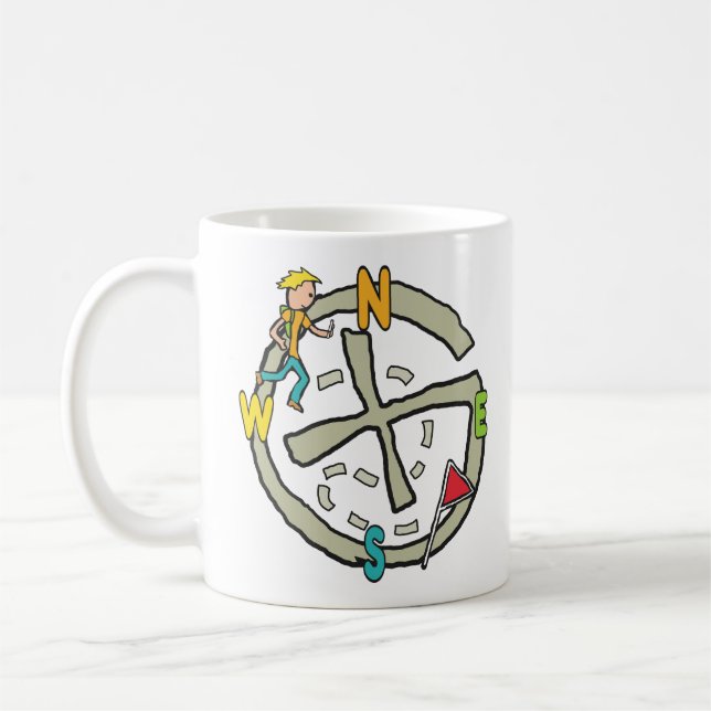 Geocaching Kaffeetasse (Links)