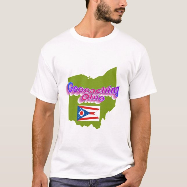 Geocaching Ohio T-Shirt (Vorderseite)