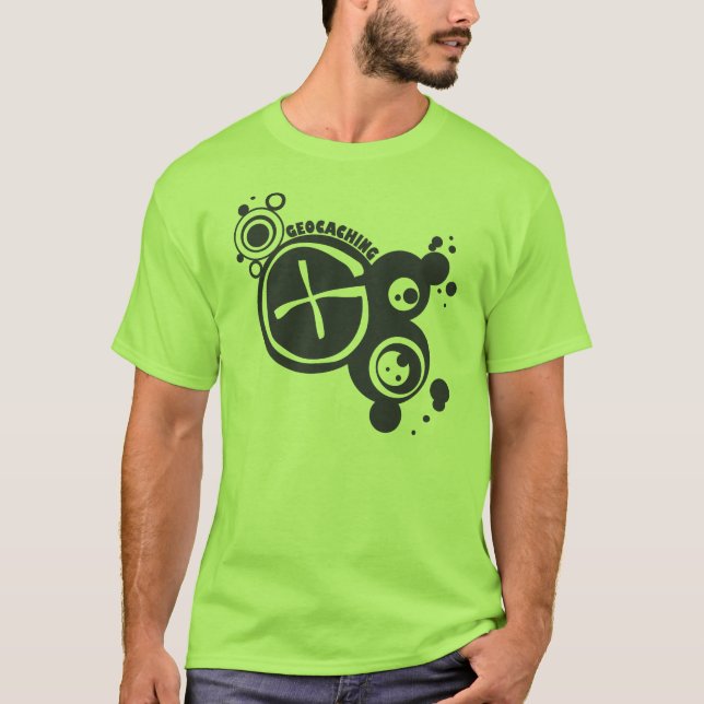 Geocaching "Phantasie" T-Shirt (Vorderseite)