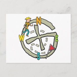 Geocaching Postkarte