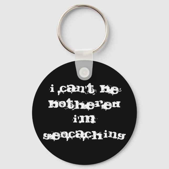 Geocaching-Schlüsselanhänger Schlüsselanhänger (Vorderseite)