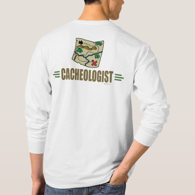 Geocaching T-Shirt (Rückseite)