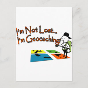 Geocahing Postkarte