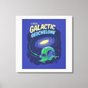 Geochelone galactique ROS sur toile enveloppée