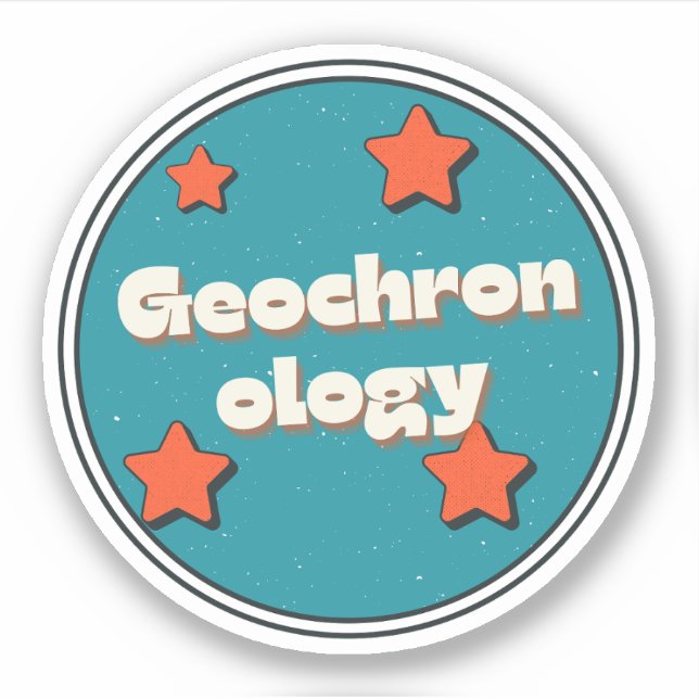 Geochronologie Aufkleber (Vorderseite)