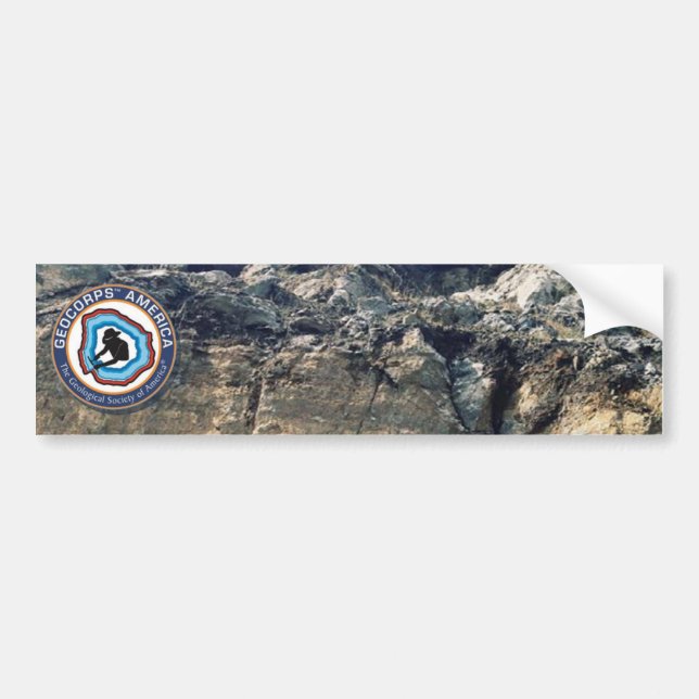 GeoCorps Amerika - Geologie-Autoaufkleber Autoaufkleber (Vorne)