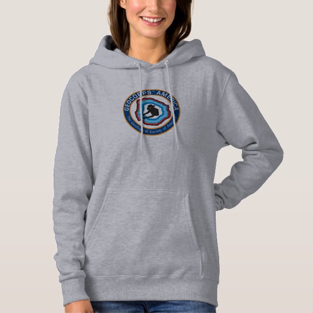 GeoCorps féminin Sweat - shirt à capuche d'Amériqu (Devant)