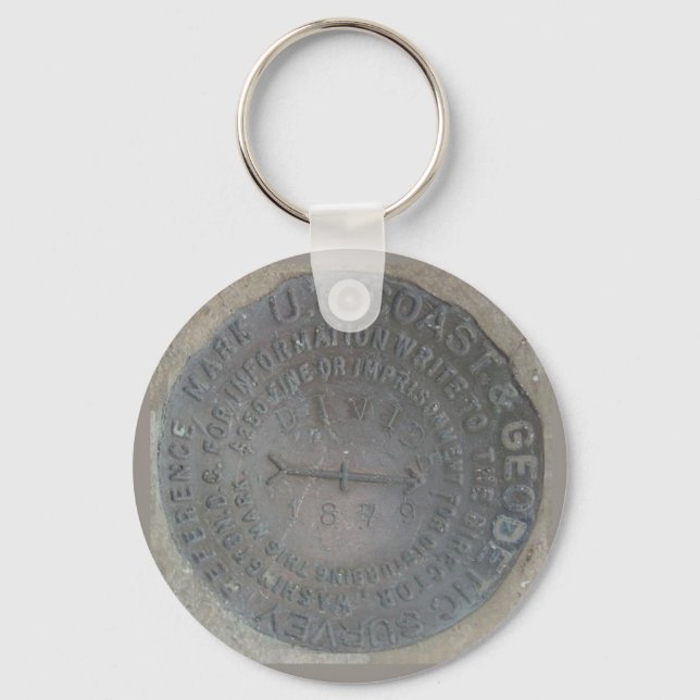 Geodäsie-Marker Schlüsselanhänger (Vorderseite)