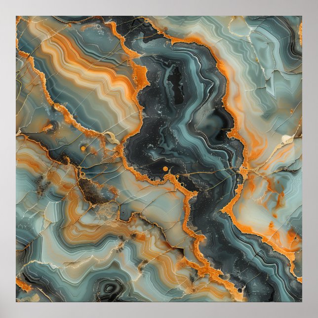 Geode Art Poster (Vorne)