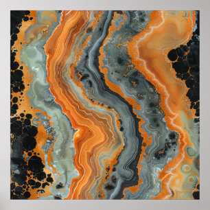Geode Art Poster
