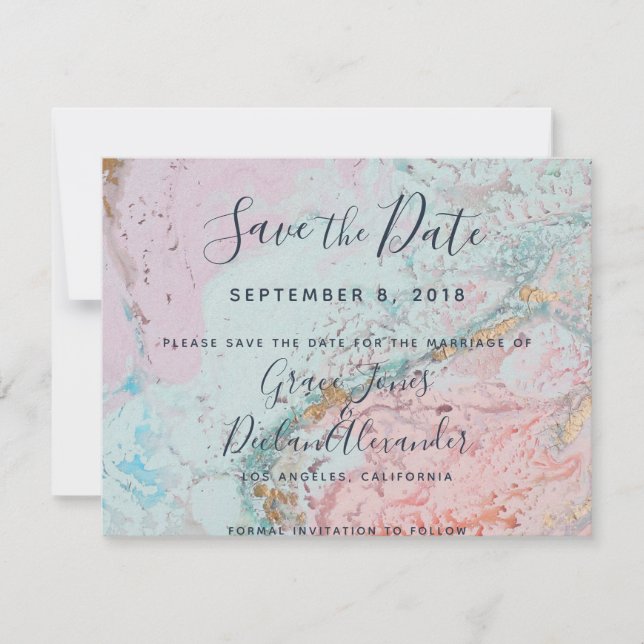 Geode Faire-part de mariage Suite (Devant)