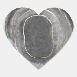 Geode Gemstone Agate Gastgeschenk Hochzeit Sticker