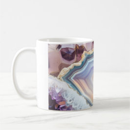 Geode-Kristall | Kristall-Foto-Farben-Morph-Tasse Kaffeetasse