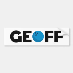 Geoff Bowling Autoaufkleber