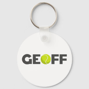 Geoff Tennis Schlüsselanhänger