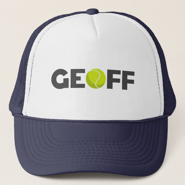 Geoff Tennis Trucker Hat Truckerkappe (Vorderseite)