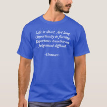 Geoffrey Chaucer Citations T-Shirt