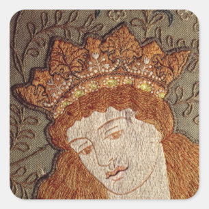 Geoffrey Chaucer's 'Legend of Good Women' Quadratischer Aufkleber