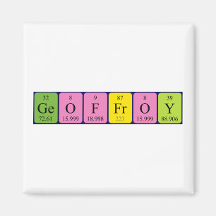 Geoffroy Periodenmagnet Magnet