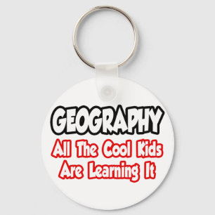 Geografie... Alle Coolen Kinder Schlüsselanhänger