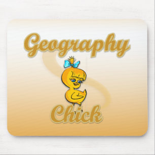 Geografie Chick Mousepad