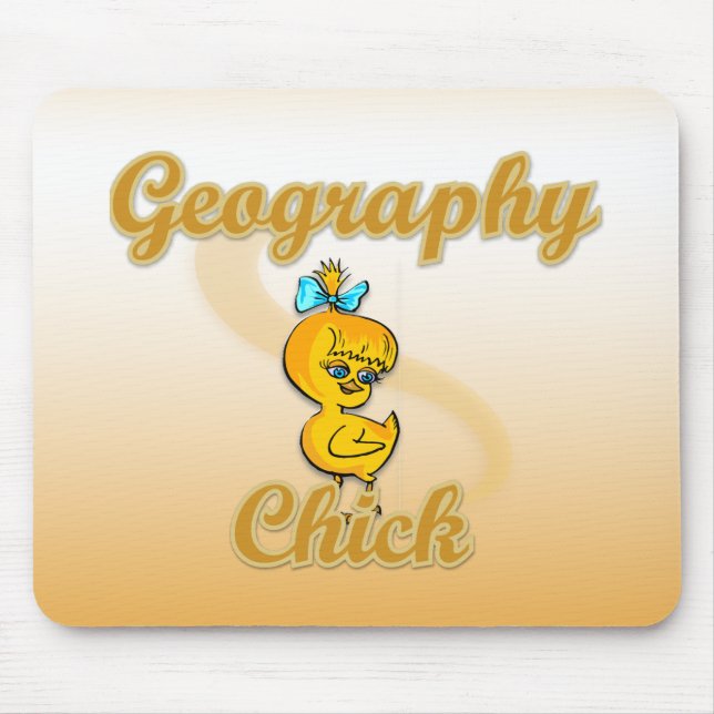 Geografie Chick Mousepad (Vorne)