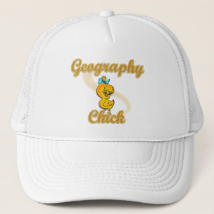Geografie Chick Truckerkappe